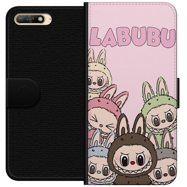 Huawei Y6 (2018) Lompakkokotelo Labubu Classics