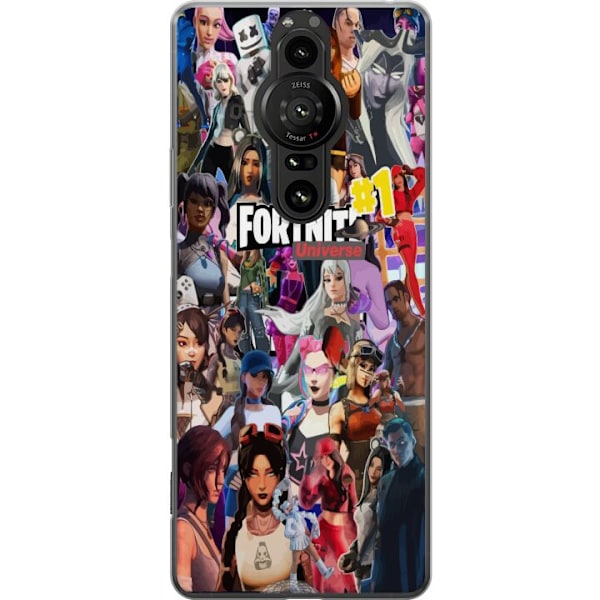 Sony Xperia Pro-I Gennemsigtig cover Fortnite