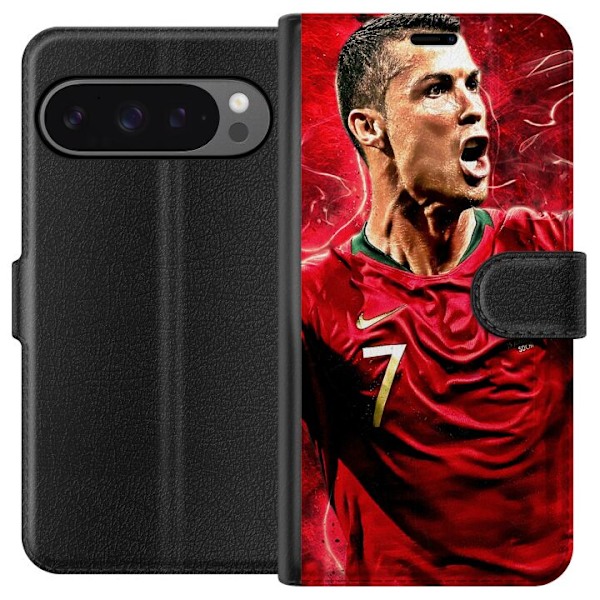 Google Pixel 9 Pro XL Lommeboketui Cristiano Ronaldo