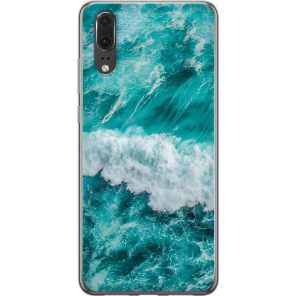 Huawei P20 Cover / Mobilcover - Ocean