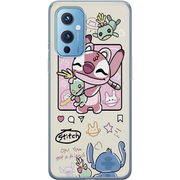 OnePlus 9 Läpinäkyvä kuori Ommel