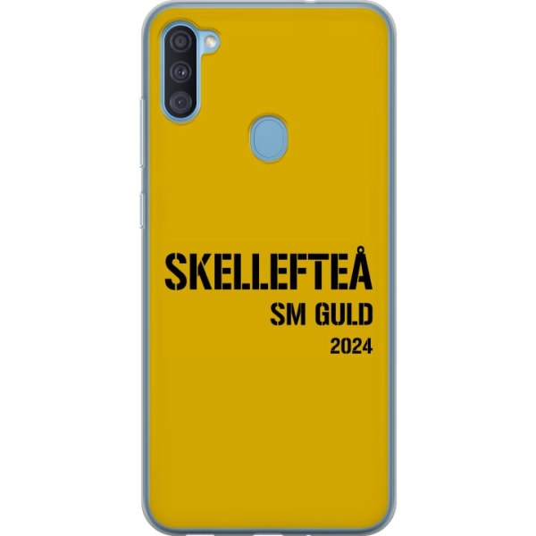 Samsung Galaxy A11 Gjennomsiktig deksel Skellefteå SM GULL