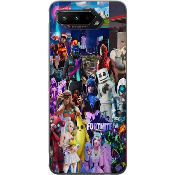 Asus ROG Phone 5 Gennemsigtig cover Fortnite