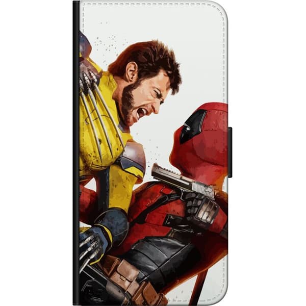 Kompatibelt Plånboksfodral till Samsung Galaxy A20s Deadpool & Wolverine