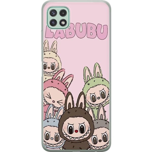 Samsung Galaxy A22 5G Gennemsigtig cover Labubu Classics