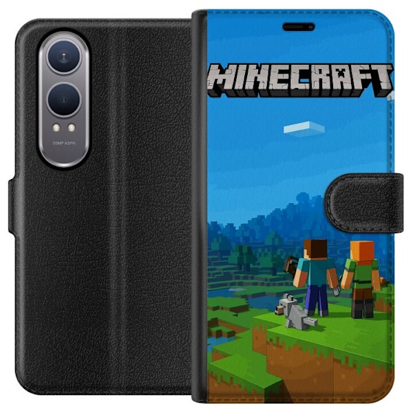 OnePlus Nord CE4 Lite Tegnebogsetui Minecraft Key Art