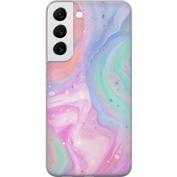 Kompatibelt Mobildeksel til Samsung Galaxy S22 5G Pastellmarmor