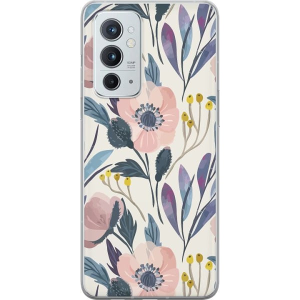 OnePlus 9RT 5G Gjennomsiktig deksel Blomsterlykke