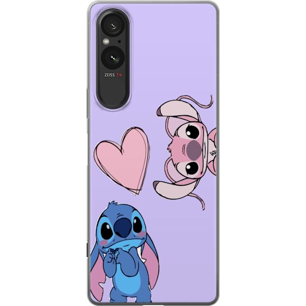 Sony Xperia 5 V Gennemsigtig cover Stitch Mode