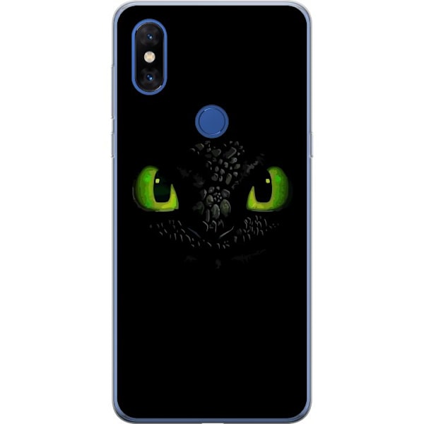 Xiaomi Mi Mix 3 Genomskinligt Skal Draktränaren How to Train Your Dragon