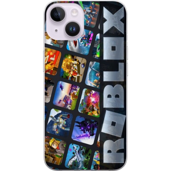 Apple iPhone 15 Läpinäkyvä kuori Roblox