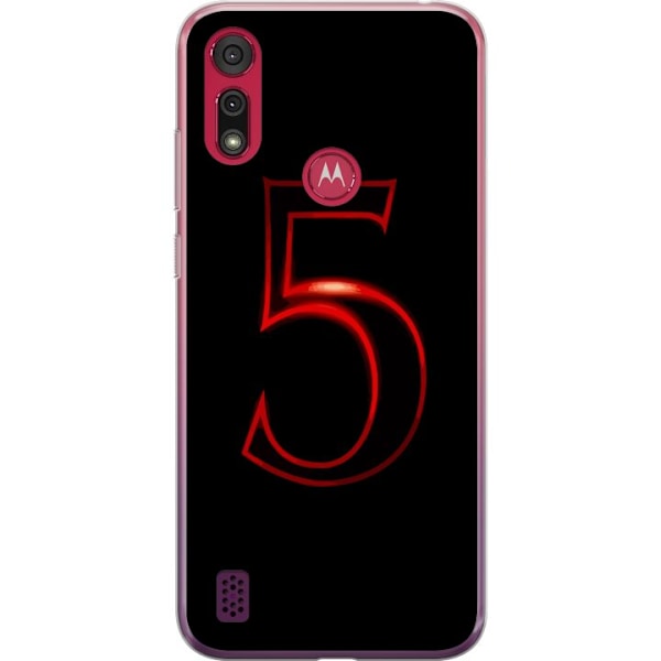 Motorola Moto E6s (2020) Gennemsigtig cover Stranger Things