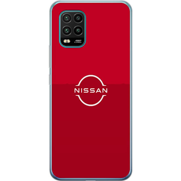 Xiaomi Mi 10 Lite 5G Gjennomsiktig deksel Nissan