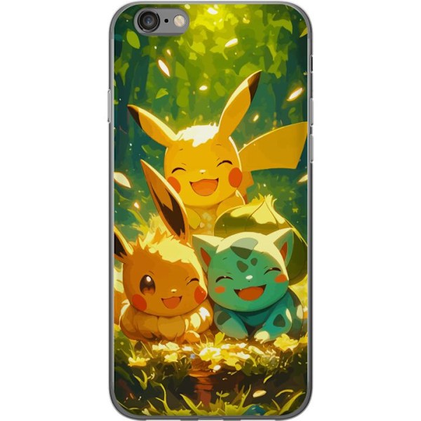 Apple iPhone 6 Gjennomsiktig deksel Pixelmonster spillstil - f