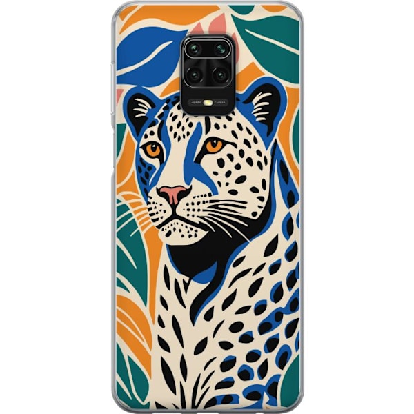 Xiaomi Redmi Note 9S Genomskinligt Skal Majestic Leopard