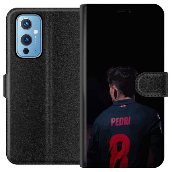 OnePlus 9 Tegnebogsetui Pedri FC Barcelona Fodbold Spansk Midt