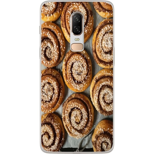 OnePlus 6 Gjennomsiktig deksel Kanelboller