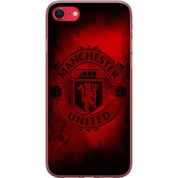 Apple iPhone 16e Gennemsigtig cover Manchester United