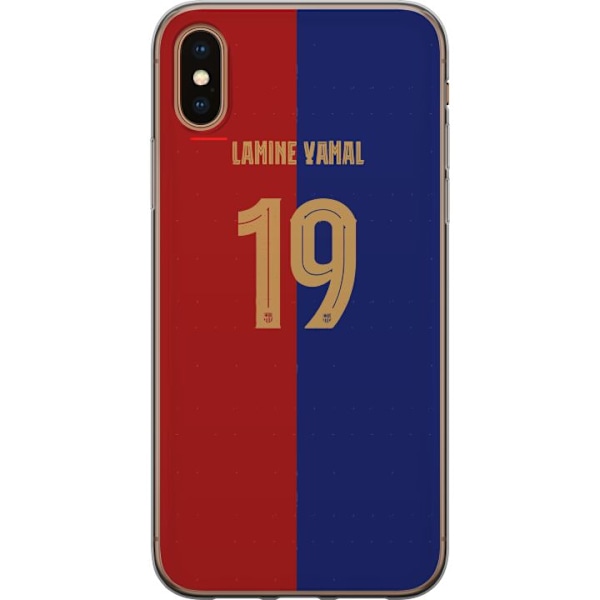 Apple iPhone XS Gennemsigtig cover Lamine Yamal