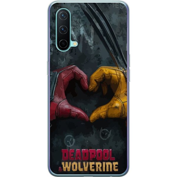 OnePlus Nord CE 5G Gennemsigtig cover Wolverine Deadpool