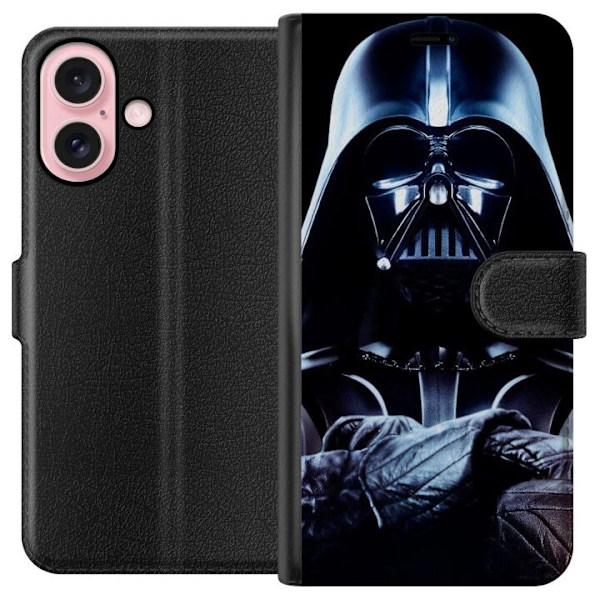 Apple iPhone 16 Tegnebogsetui Darth Vader