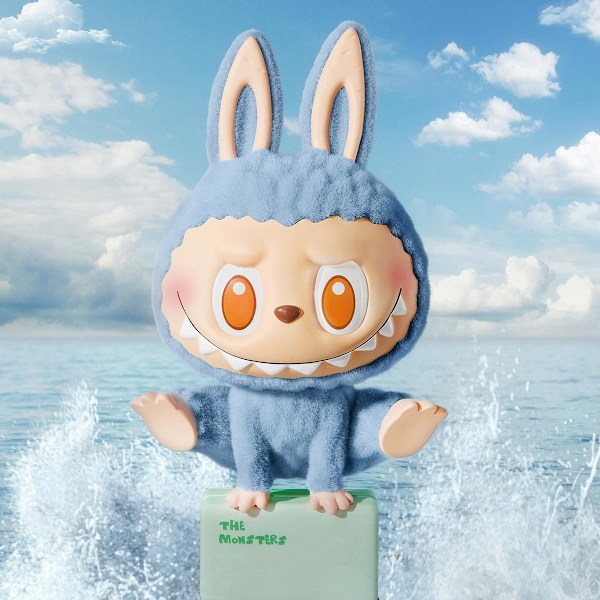 POP Mart The Monsters Lazy Yoga Series Figures Vinyl Plush Blind Box