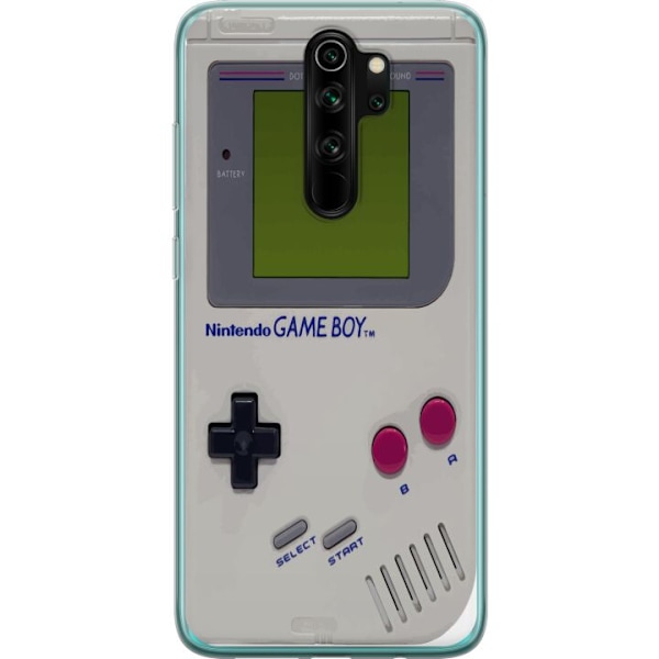 Xiaomi Redmi Note 8 Pro  Gennemsigtig cover Game Boy