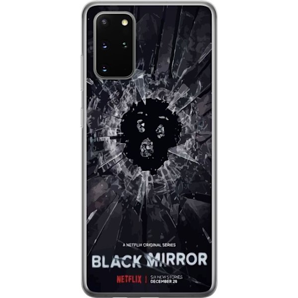 Samsung Galaxy S20+ Gennemsigtig cover Black Mirror Sci-Fi Netflix Serie Dystopi Teknologi Cyberpunk Mørkt TV Videospil Tema