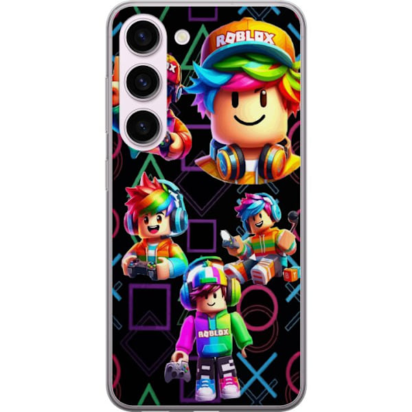 Samsung Galaxy S23 Genomskinligt Skal Roblox