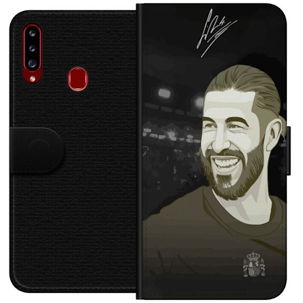 Samsung Galaxy A20s Lommeboketui Sergio Ramos