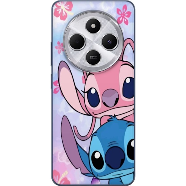 Xiaomi Redmi 14C Läpinäkyvä kuori Stitch & Angel