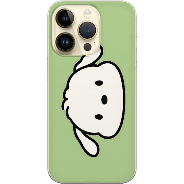 Apple iPhone 14 Pro Läpinäkyvä kuori Snoopy Flip