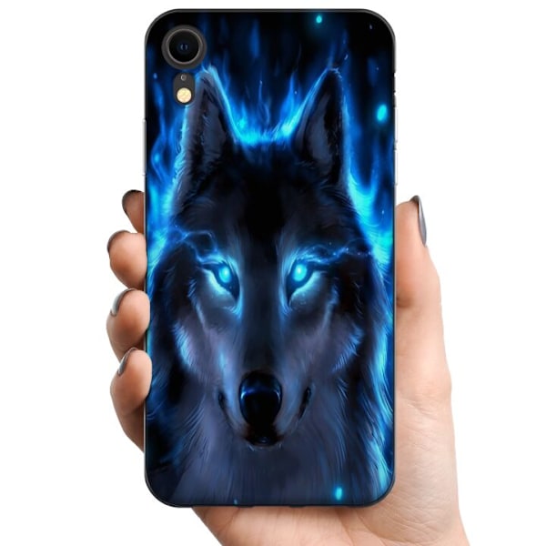 Kompatibelt Mobilskal till Apple iPhone XR Wolf