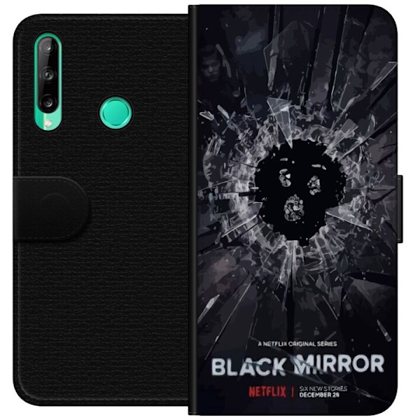 Huawei P40 lite E Lommeboketui Black Mirror Sci-Fi Netflix Ser