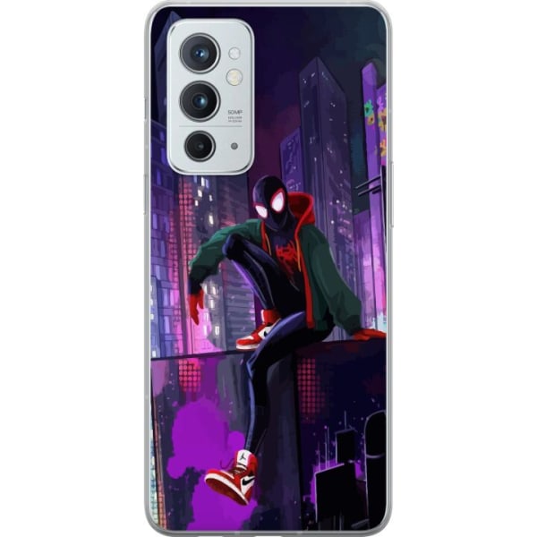 OnePlus 9RT 5G Läpinäkyvä kuori Fortnite - Spider-Man