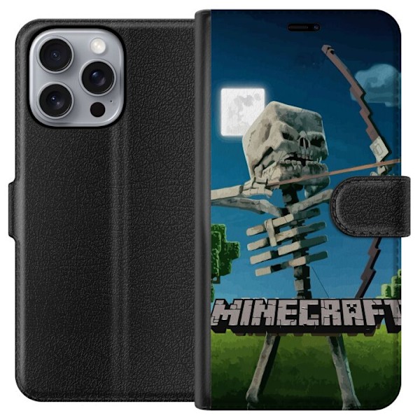 Apple iPhone 16 Pro Max Tegnebogsetui A Minecraft Movie