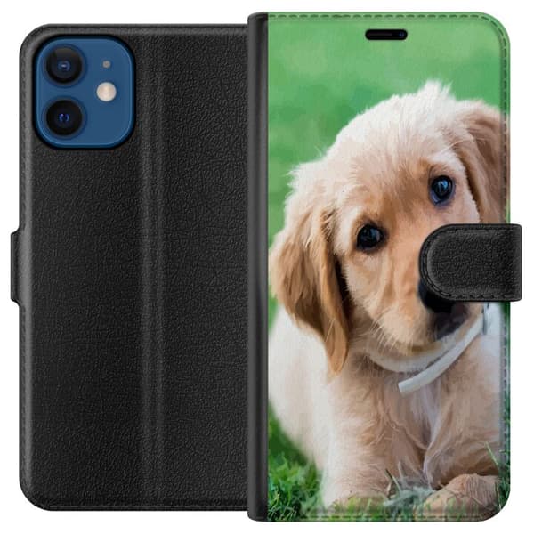 Kompatibelt Plånboksfodral till Apple iPhone 12 mini Hund