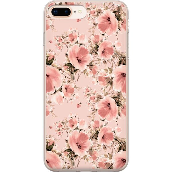 Kompatibel Mobilcover til Apple iPhone 8 Plus Blomster