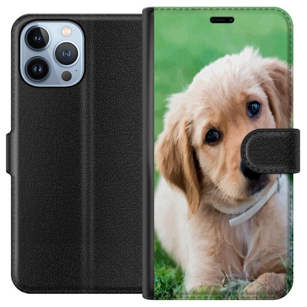 Apple iPhone 13 Pro Max Tegnebogsetui Hund