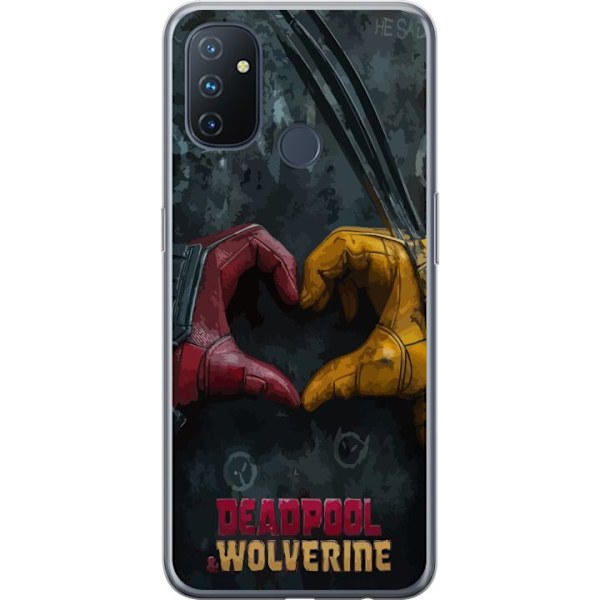 OnePlus Nord N100 Genomskinligt Skal Wolverine Deadpool