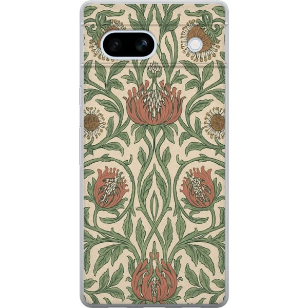 Google Pixel 7a Läpinäkyvä kuori Petali Yksityiskohdat