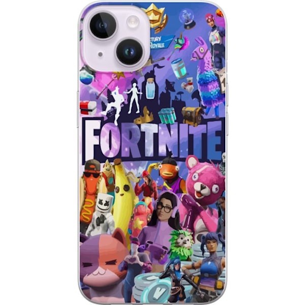 Apple iPhone 14 Gennemsigtig cover Fortnite Skins Emotes Battl