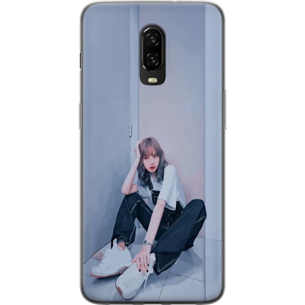 OnePlus 6T Läpinäkyvä kuori Lisa from Blackpink – K-pop Style Icon