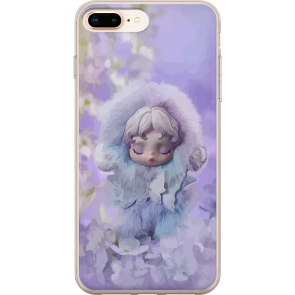 Kompatibelt Mobildeksel til Apple iPhone 8 Plus Panda vinylfigur i anime-stil