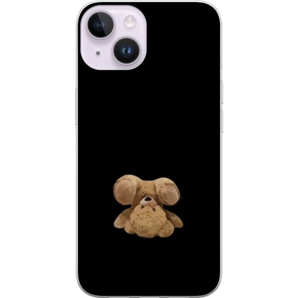 Apple iPhone 14 Gennemsigtig cover Op og ned bjørn