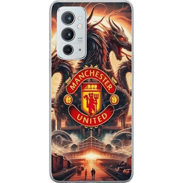 OnePlus 9RT 5G Läpinäkyvä kuori Manchester United