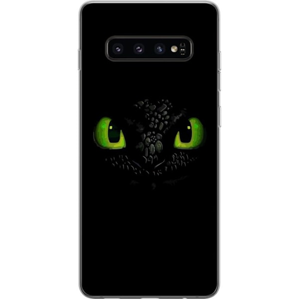 Samsung Galaxy S10 Genomskinligt Skal Draktränaren How to Train Your Dragon