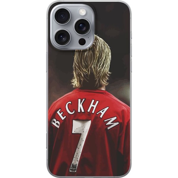 Apple iPhone 16 Pro Max Gjennomsiktig deksel David Beckham