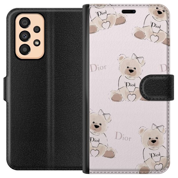 Samsung Galaxy A33 5G Plånboksfodral Teddy Dior Vibes – lyx