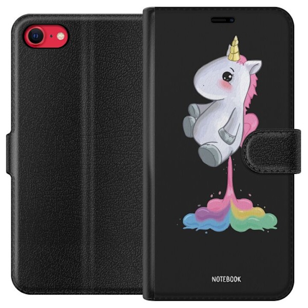 Apple iPhone 7 Plånboksfodral Enhörning
